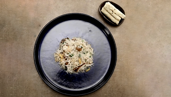 Mushroom Pulav