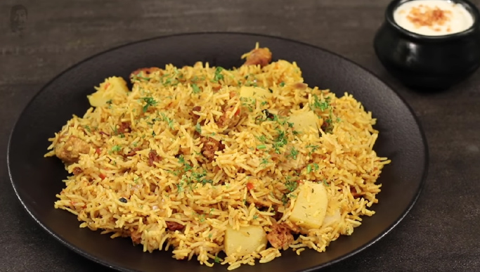 Aloo Wadi Pulao