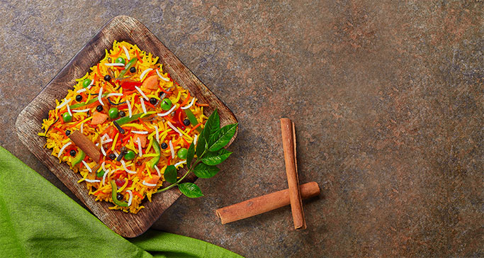 Vegetable Dum Biryani